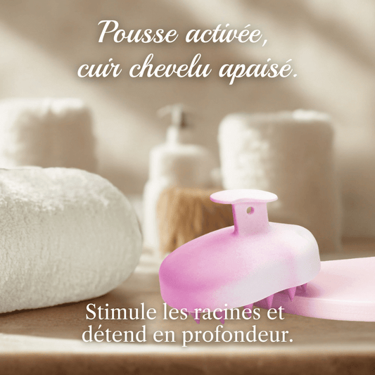 Accessoire bien-être pour cuir chevelu - massage stimulant