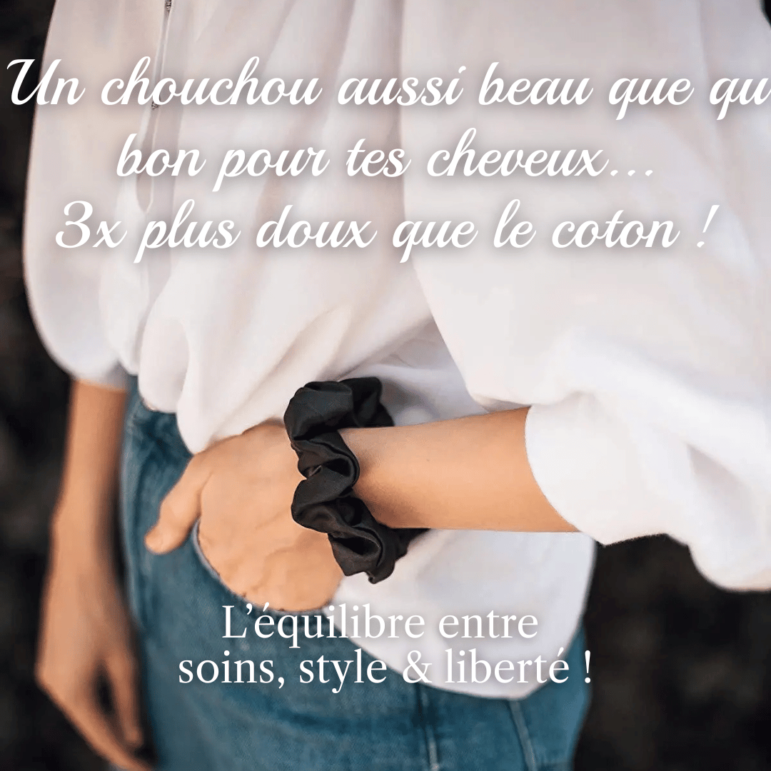 Chouchou soie - WildHairTherapy® France