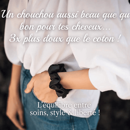 Chouchou soie - WildHairTherapy® France