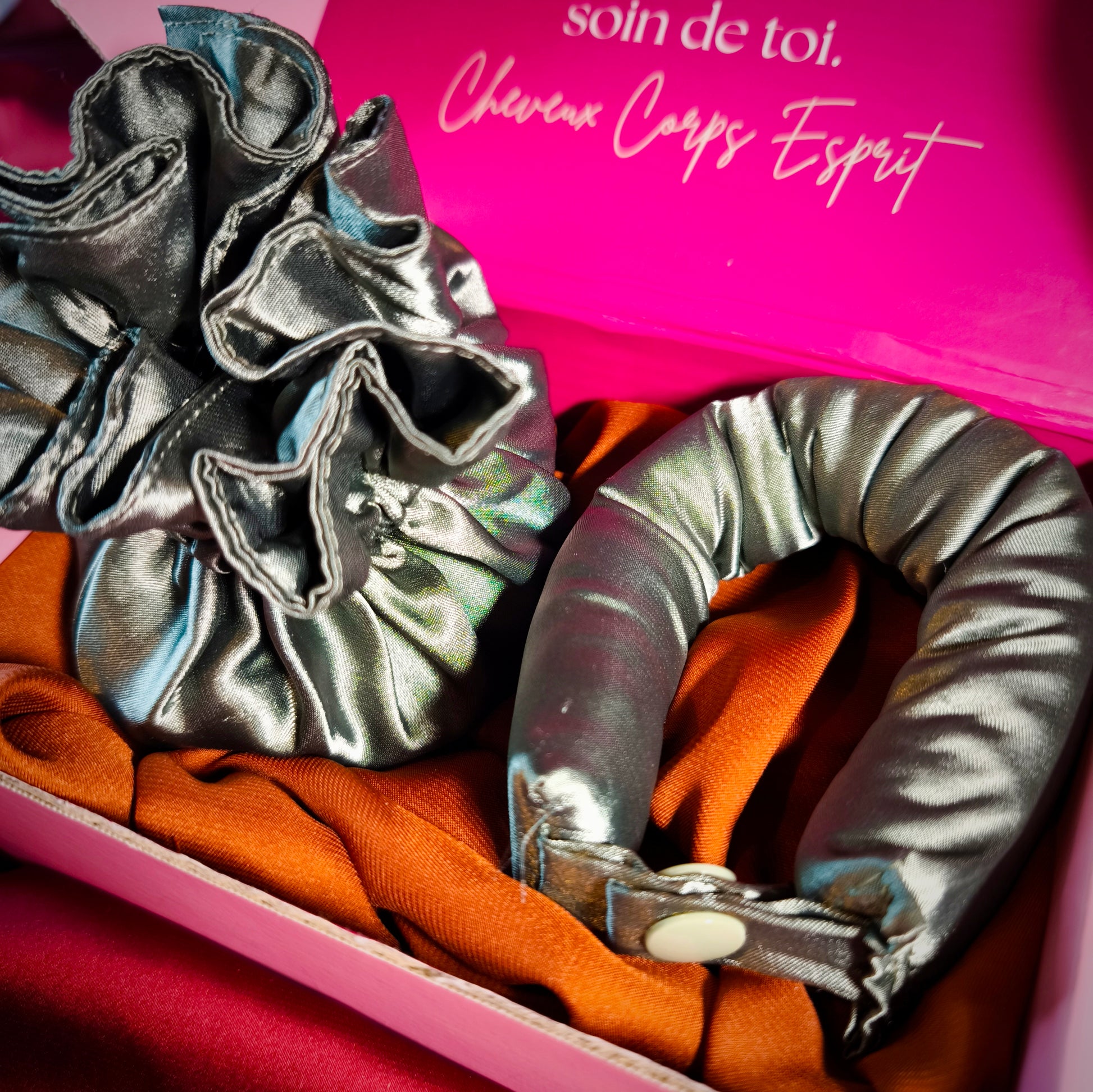 Coffret de bigoudis sans chaleur - accessoire coiffure express pour cheveux souples