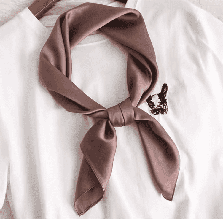 accessoire cheveux en soie douce et respirante