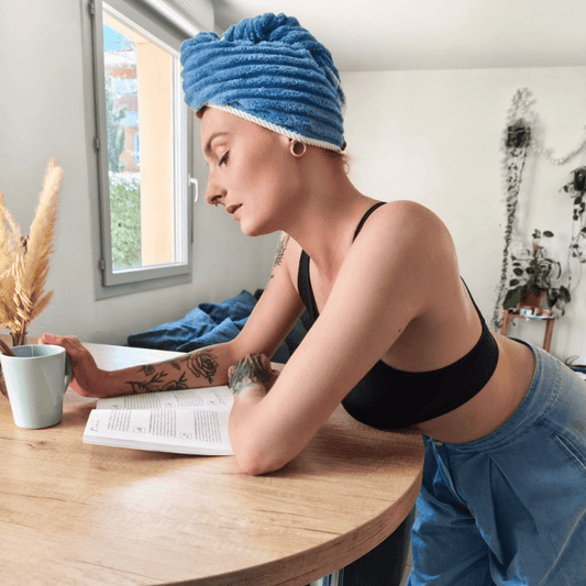 Serviette microfibre - Séchage doux & rapide - Wild Hair Therapy FRANCE