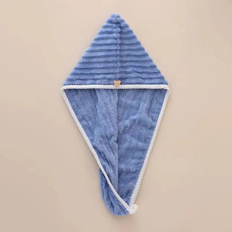 Serviette microfibre pour routine coiffure express